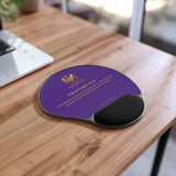 Evangelist Proverbs 11:30 Wrist Rest Mouse Pad — Royal Purple