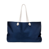 Five-Fold Blue Weekender Bag