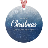 "Merry Christmas" Metal Ornament