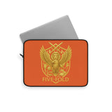 Five-Fold Laptop & iPad Sleeve - Orange