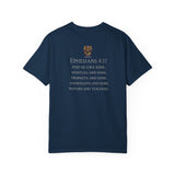 Five-Fold Ministry Men's T-Shirt — Ephesians 4:11 Christian Faith Tee