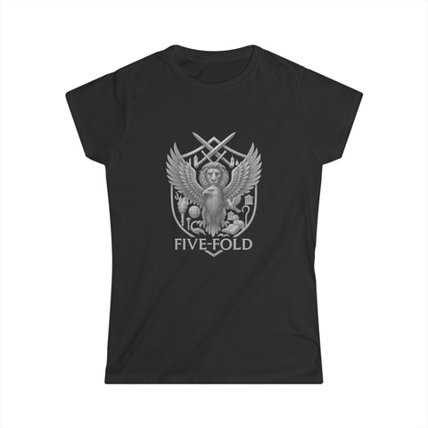 Five-Fold Passport Women's Graphic Tee - Silver