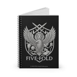 Five-Fold Passport Spiral Notebook - Silver