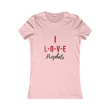 I Love Prophets Women's Favorite Tee - Faith-Based Gift, Inspirational Apparel, Religious T-Shirt, Everyday Wear, Christian Clothing