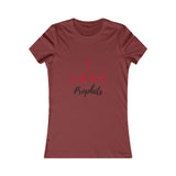I Love Prophets Women's Favorite Tee - Faith-Based Gift, Inspirational Apparel, Religious T-Shirt, Everyday Wear, Christian Clothing