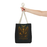Five-Fold Passport Tote Bag - Bronze