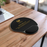 Evangelist Proverbs 11:30 Wrist Rest Mouse Pad — Black