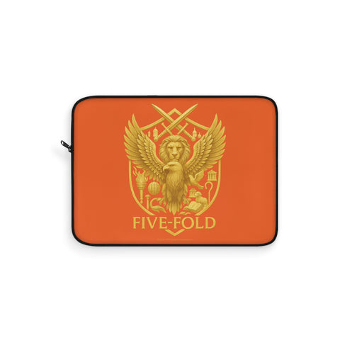 Five-Fold Laptop & iPad Sleeve - Orange