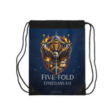 Five-Fold Ephesians 4:11 Drawstring Bag