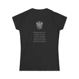 Five-Fold Passport Women's Graphic Tee - Silver