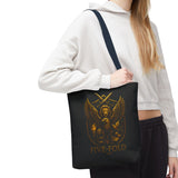 Five-Fold Passport Tote Bag - Bronze
