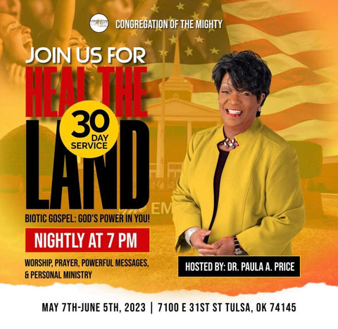 Heal the Nation Prayer with Dr. Paula Price