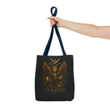 Five-Fold Passport Tote Bag - Bronze