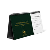 Evangelist 2026 Simplex Desk Calendar — Green