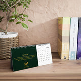 Evangelist 2026 Simplex Desk Calendar — Green
