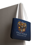Five-Fold Christian Canvas Tote Bag