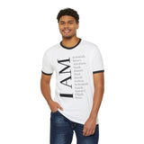 I AM Men's Cotton Ringer T-Shirt