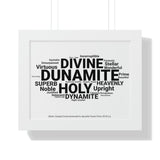 Dunamite WordCloud Poster