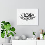 Dunamite WordCloud Poster